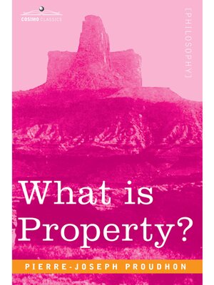 cover image of What is Property?